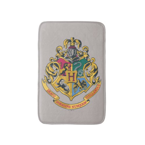 Harry Potter  Hogwarts Crest _ Full Color Bath Mat