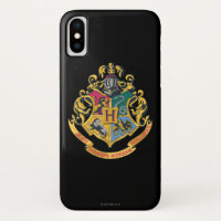 Harry Potter | Hogwarts Crest - Full Color iPhone XS Case