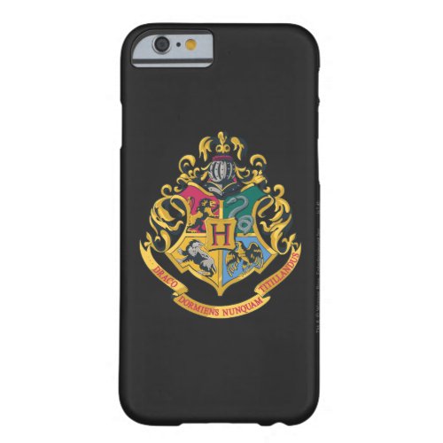 Harry Potter  Hogwarts Crest _ Full Color Barely There iPhone 6 Case