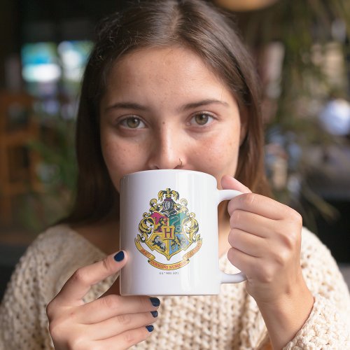 Harry Potter  Hogwarts Crest _ Full Color Coffee Mug