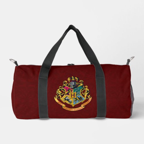 Harry Potter  Hogwarts Crest _ Full Color Duffle Bag