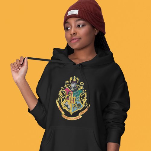 Harry Potter  Hogwarts Crest _ Full Color Hoodie