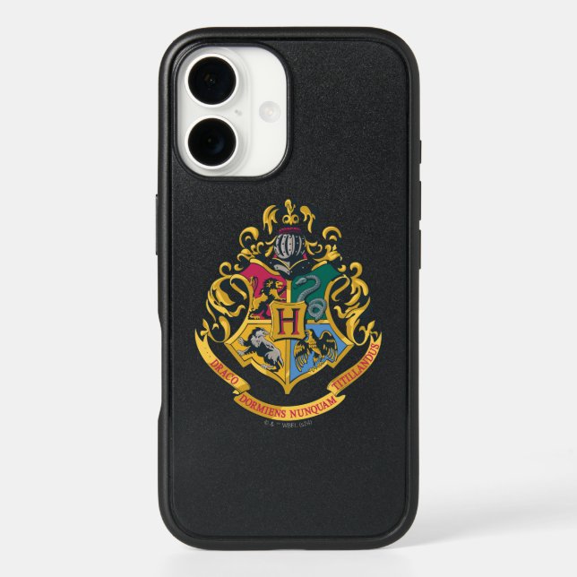 Harry Potter | Hogwarts Crest - Full Color Otterbox iPhone Case (Back)