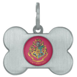 Harry Potter Hogwarts Crest - Full Color Pet ID Tag