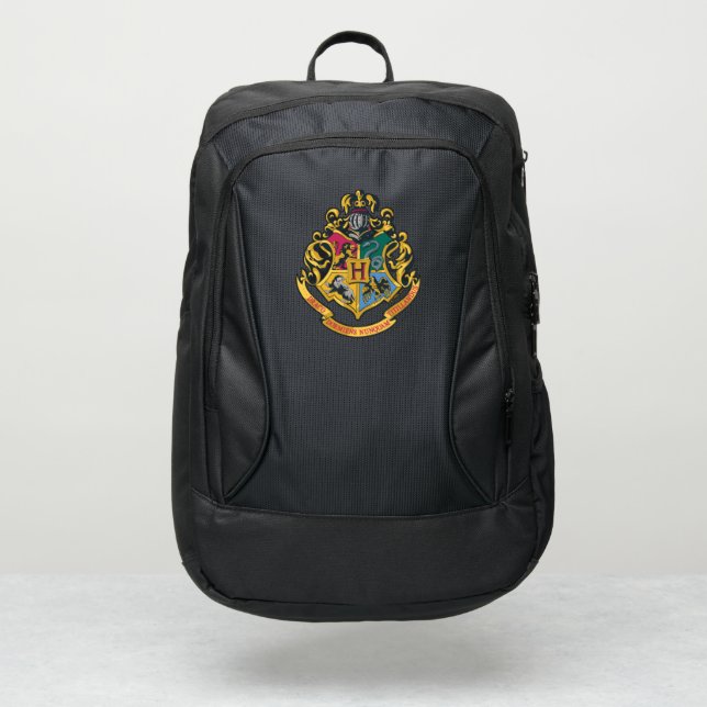 Harry Potter | Hogwarts Crest - Full Color Port Authority® Backpack (Front)