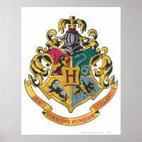Harry Potter | Hogwarts Crest - Full Color Poster