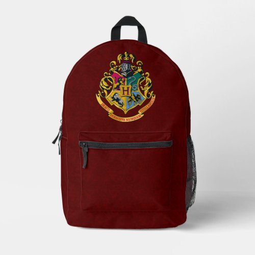 Harry Potter  Hogwarts Crest _ Full Color Printed Backpack
