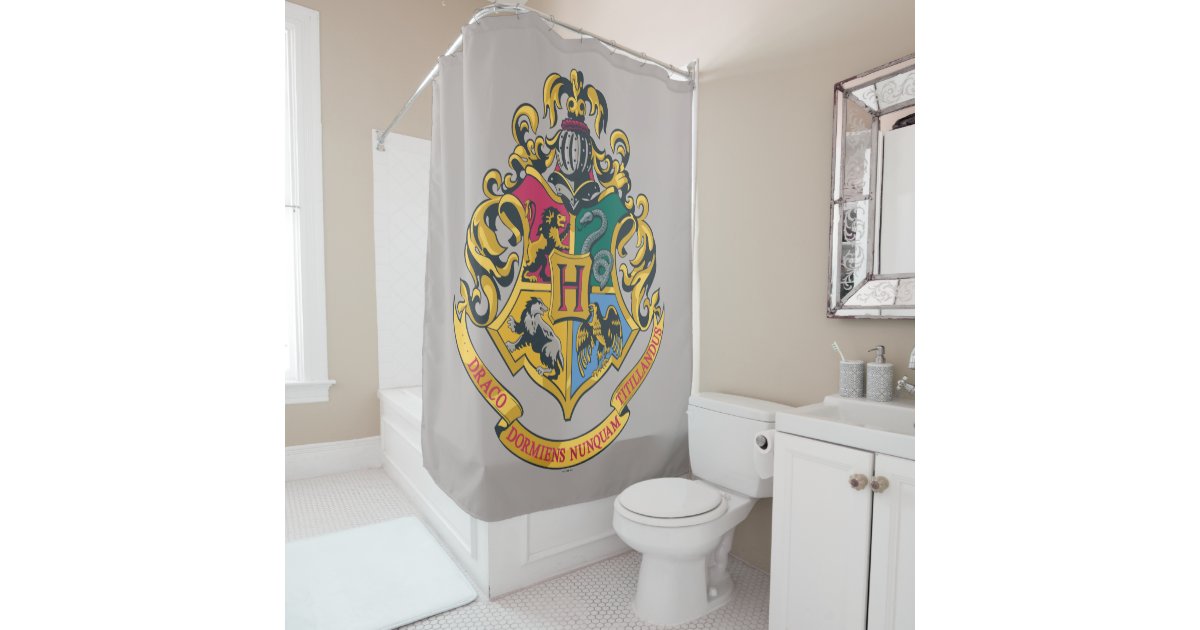 Harry Potter, Hogwarts Crest - Full Color Shower Curtain