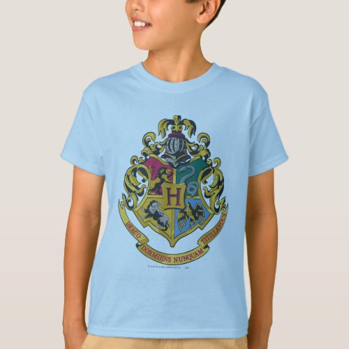 Harry Potter  Hogwarts Crest _ Full Color T_Shirt