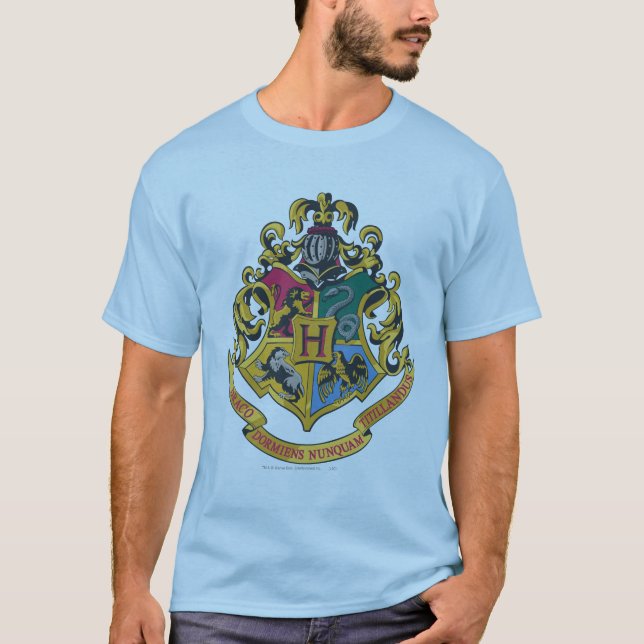 Harry Potter | Hogwarts Crest - Full Color T-Shirt (Front)