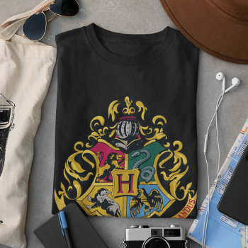 Harry Potter | Hogwarts Crest - Full Color T-shirt by harrypotter at Zazzle