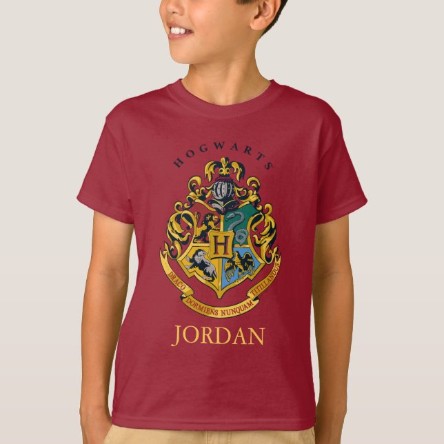 Harry Potter | Hogwarts Crest - Full Color T-Shirt (Front)