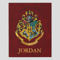 Harry Potter | Hogwarts Crest - Full Faux Canvas Print
