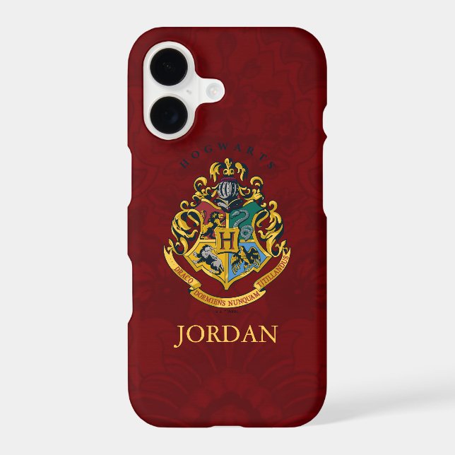 Harry Potter | Hogwarts Crest - Full Iphone Case (Back)