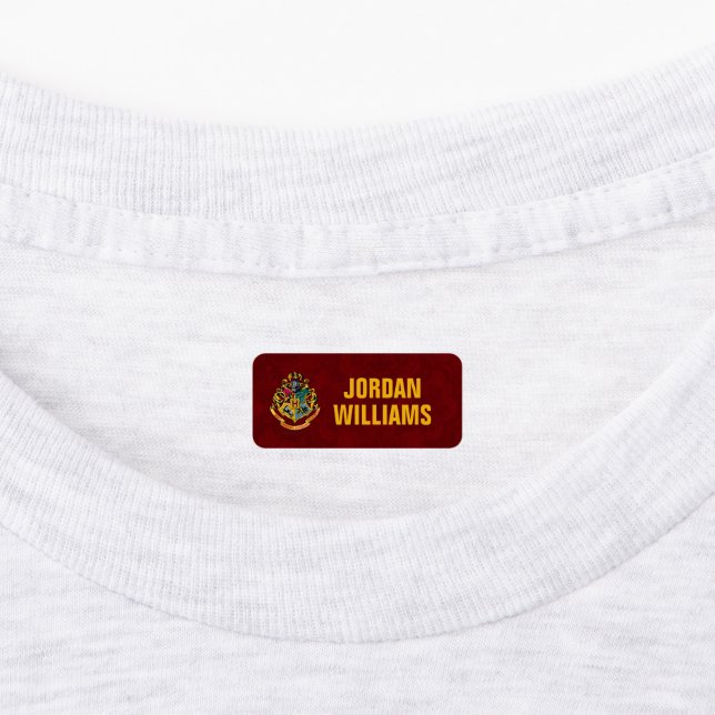 Harry Potter | Hogwarts Crest - Full Labels (Affixed)