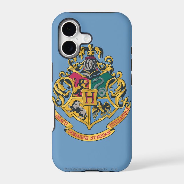 Harry Potter | Hogwarts Crest Iphone Case (Back)