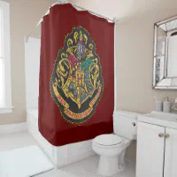 Harry Potter, Hogwarts Crest - Full Color Shower Curtain