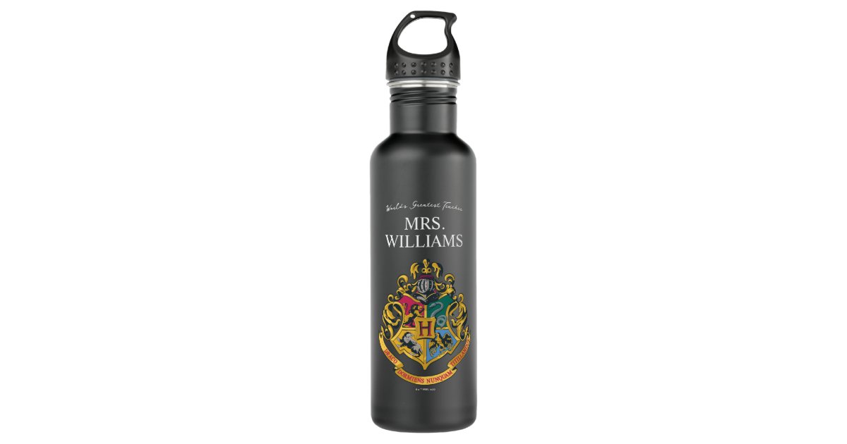 Harry Potter - Water Bottles - Harry Potter Metal Water Bottle - Hogwarts  Crest
