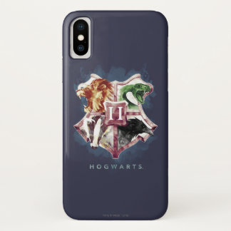 Harry Potter | HOGWARTS™ Crest Watercolor iPhone X Case