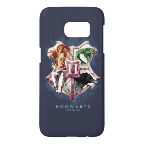 Harry Potter  HOGWARTS Crest Watercolor Samsung Galaxy S7 Case