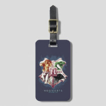 Harry Potter | HOGWARTS™ Crest Watercolor Luggage Tag