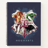 Harry Potter | HOGWARTS™ Crest Watercolor Notebook