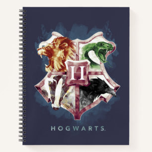 Harry Potter HOGWARTS™ Crest Watercolor Notebook