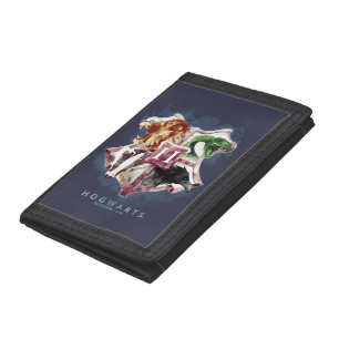 Harry Potter   HOGWARTS™ Crest Watercolor Trifold Wallet