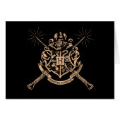Harry Potter | Hogwarts Crossed Wands Crest (Front Horizontal)