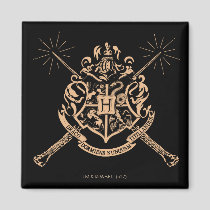 Harry Potter | Hogwarts Crossed Wands Crest Magnet