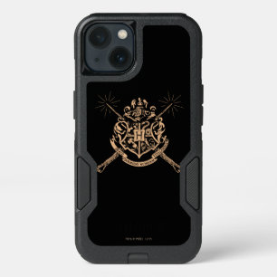 Harry Potter Hogwarts Crossed Wands Crest iPhone 13 Case