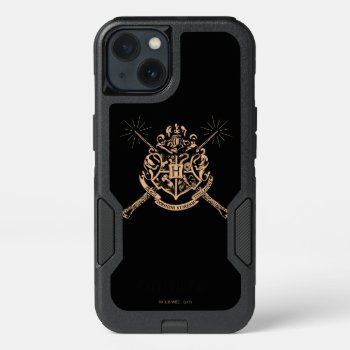 Harry Potter | Hogwarts Crossed Wands Crest Iphone 13 Case by harrypotter at Zazzle