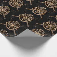Harry Potter, Hedwig Pattern - Baby Shower Wrappi Wrapping Paper Sheets