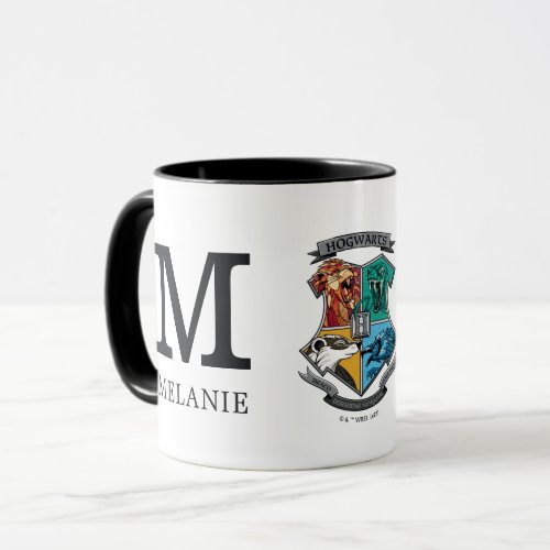 Harry Potter  HOGWARTSâ Crosshatched Emblem Mug