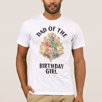 Harry Potter | Hogwarts - Dad of the Birthday Girl T-Shirt