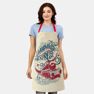 Harry Potter Hogwarts Express Typography Apron