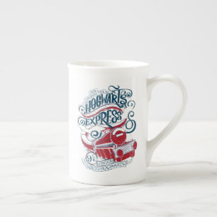 Harry Potter   Hogwarts Express Typography Bone China Mug