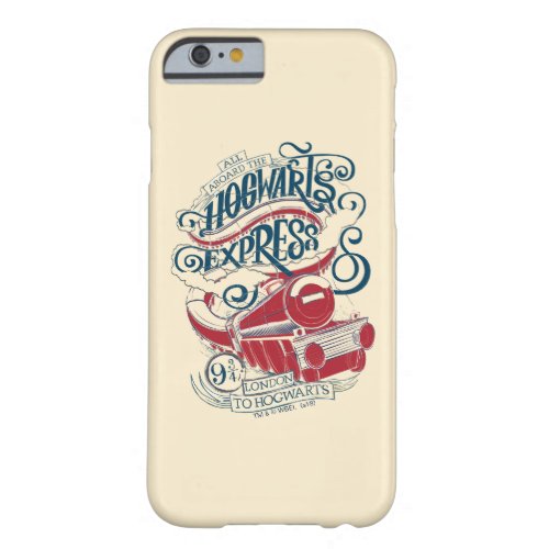 Harry Potter  Hogwarts Express Typography Barely There iPhone 6 Case