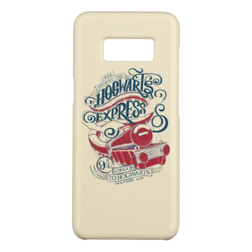 Harry Potter  Hogwarts Express Typography Case_Mate Samsung Galaxy S8 Case