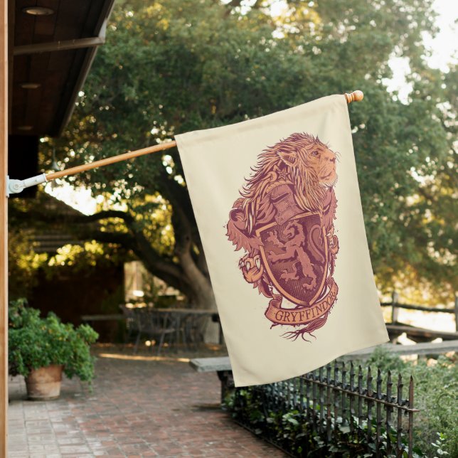 Harry Potter | Hogwarts Express Typography House F House Flag (In SItu)