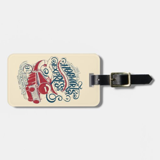 Harry Potter Hogwarts Express Typography Luggage Tag Zazzle