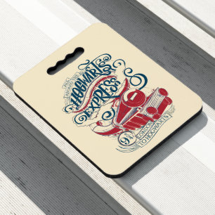 Harry Potter Hogwarts Express Typography Seat Cushion