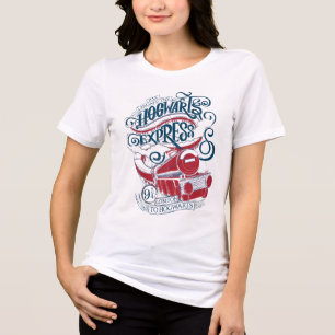Harry Potter Hogwarts Express Typography Tri-Blend Shirt