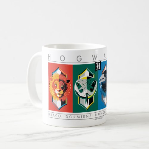 Harry Potter  HOGWARTSâ House Sigils Coffee Mug