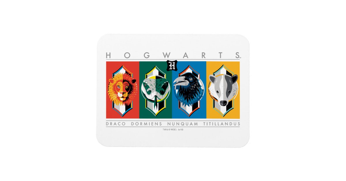 Harry Potter | HOGWARTS™ House Sigils Magnet | Zazzle
