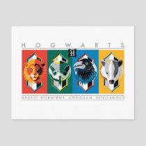 Harry Potter | HOGWARTS™ House Sigils Postcard