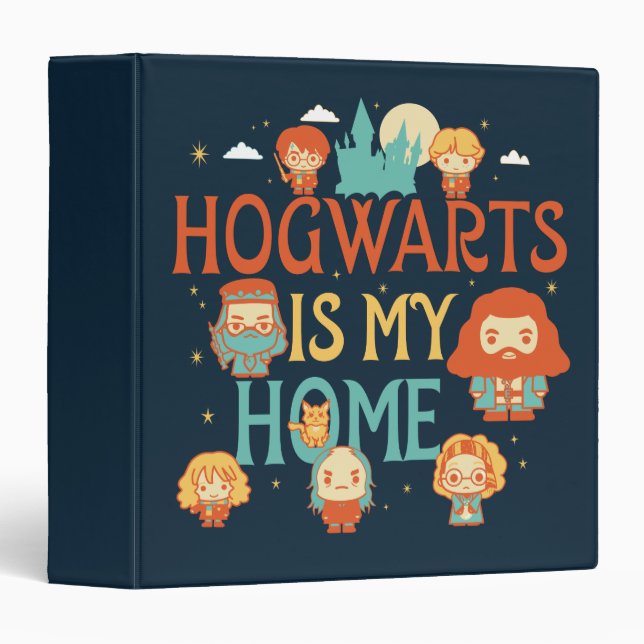 HARRY POTTER™ | HOGWARTS™ IS MY HOME 3 RING BINDER (Front/Spine)