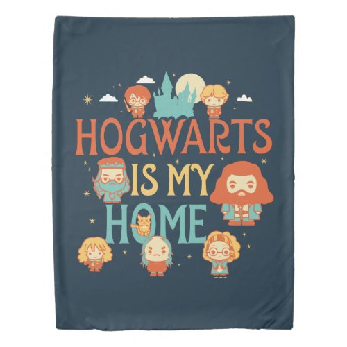 HARRY POTTER  HOGWARTS IS MY HOME DUVET COVER