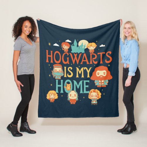 HARRY POTTER  HOGWARTS IS MY HOME FLEECE BLANKET