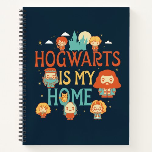 HARRY POTTER  HOGWARTS IS MY HOME NOTEBOOK